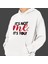 Sevgililer Gününe Özel It's Not Me, It's You Temalı Cepli, Kapşonlu Beyaz Unisex Sweatshirt HK2523 1