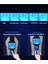 Duhalıne Bisiklet LCD Hız Gösterge Km Ekranı Su Geçirmez Şarjlı LED Işık 4 Mod Işık Korna 6 Mod Ses 3 In 1 2