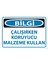 Çalışırken Koruyucu Malzeme Kullan Uyarı Levhası 25 cm x 35 cm Sticker Etiket 1