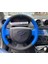 Ford Fiesta -Connect uyumlu mavi siyah direksiyon kılıfı 5