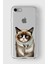 Apple iPhone 7 Plus / 8 Plus Uyumlu Kedi Tasarımlı Premium Şeffaf Kılıf 1