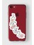 Apple iPhone 7 Plus / 8 Plus Uyumlu Çiçek Sticker Tasarımlı Premium Şeffaf Kılıf 1