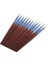 12 Adet Eyeliner Dudak Fırçası Aplikatörleri Makyaj Kozmetik Aracı (Yurt Dışından) 1