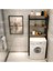 Cosar Group Çamaşır Makinesi Üstü Düzenleyici Raf Banyo Rafı Makina Üstü Çok Amaçlı Dolap 4
