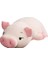 Squishy Pig Doldurulmuş Bebek Yalan Peluş Piggy Oyuncak Hayvan Yumuşak Pelshie Yastığı Çocuklar Için Bebek Konforlu 75 Cm (Yurt Dışından) 1