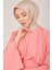 Belinden Dökümlü Şık Elbise 23Y9601 Şeker Pembe 4