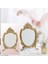 Oyma Reçine Dekoratif Makyaj Aynası Vanity Aynalar Dekor (Yurt Dışından) 2