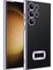 Samsung Galaxy S23 Ultra Kılıf Kamera Korumalı Logo Gösteren Şeffaf Kapak 1
