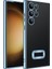 Samsung Galaxy S23 Ultra Kılıf Kamera Korumalı Logo Gösteren Şeffaf Kapak 1
