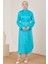 Oversize Tunik Elbise 23Y4502 Aqua 2