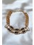 IM Design Siyah Detay Bronz Choker Kolye 4