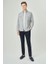 Erkek Regular Fit Uzun Kollu Oduncu Gömlek GRİ GM22K222079_K55 3
