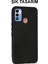 Caseworld Tecno Spark 7t ile Uyumlu Kapak Mat Siyah Soft Silikon Kılıf 5