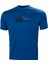 Hh Tech Graphic Erkek T-Shirt Deep Fjord 1