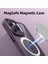 Apple iPhone 14 Pro Magsafe Metal Tuş Derin Mor Voyokrommgs MF-VY-14A 5