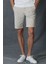 Zegler Spor Erkek Chino Şort Slim Fit Mavi 2