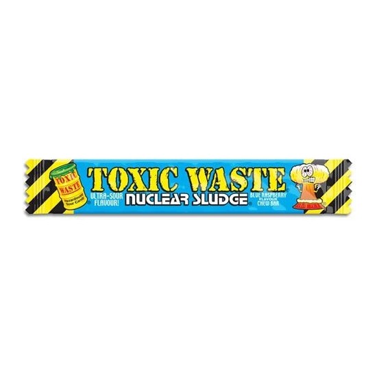 Toxic Waste Nuclear Sludge Chew Bar Blue Raspberry 20 gr Fiyatı