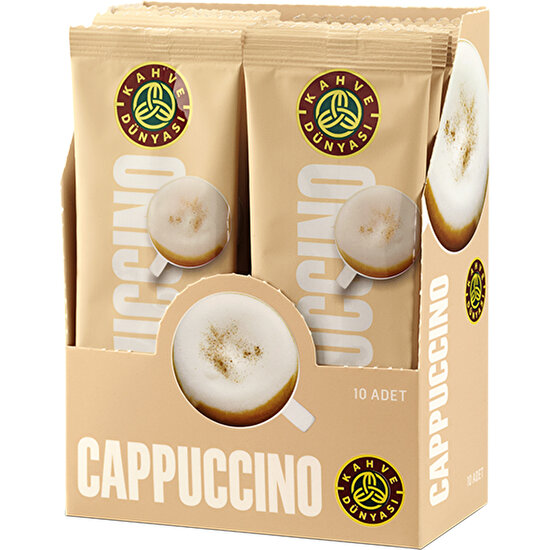 Kahve Dünyası Özel Seri Sıcak Cappuccino 10'lu