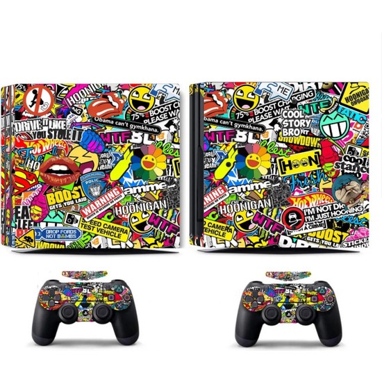 Kt Grup Sticker Bomb Playstation 4 Pro Full Sticker Kaplama Fiyatı