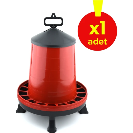 Vixpet Standart Ayaklı Tavuk Yemlik 15 kg / 1 Adet