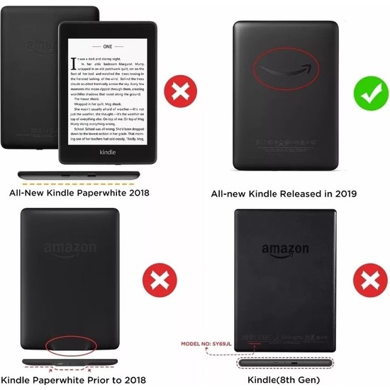 Amazon Kindle Touch 2019 EKitap Okuyucu Kılıfı Kitabı ve Fiyatı
