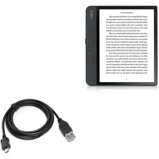 Kobo E Kitap Okuyucu Orijinal USB Kablo