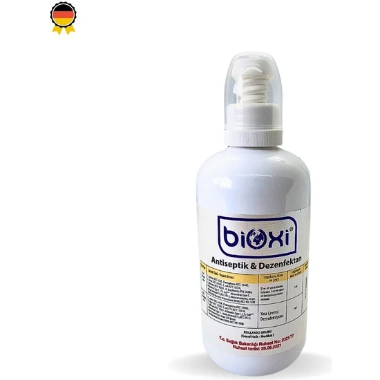 Bioxi Yara Çevresi 250 ml / Hipokloröz Asit (Hocl) Bazlı