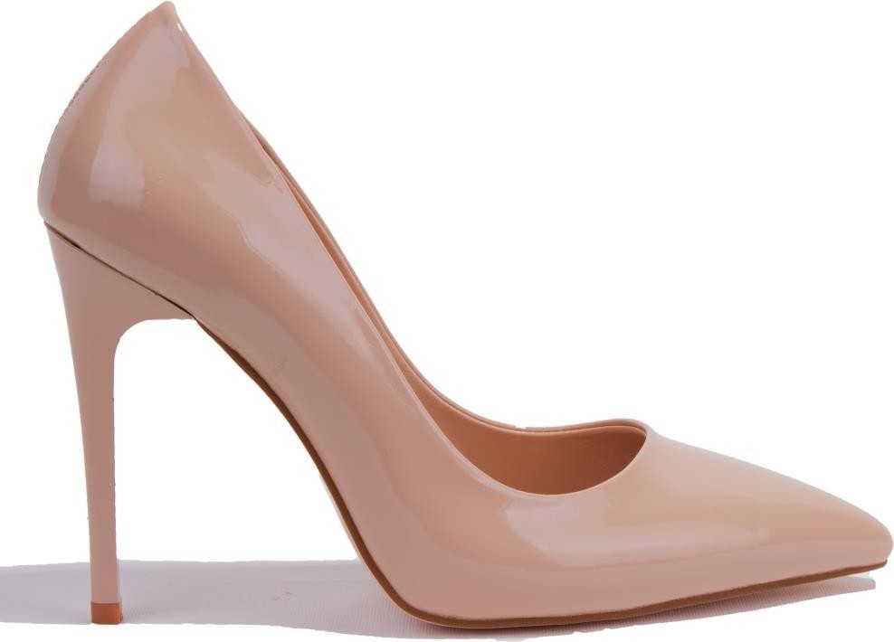 Dagoster DZA07-388460 Ten Rugan Stiletto Topuklu Kadın Ayakkabı görsel 2