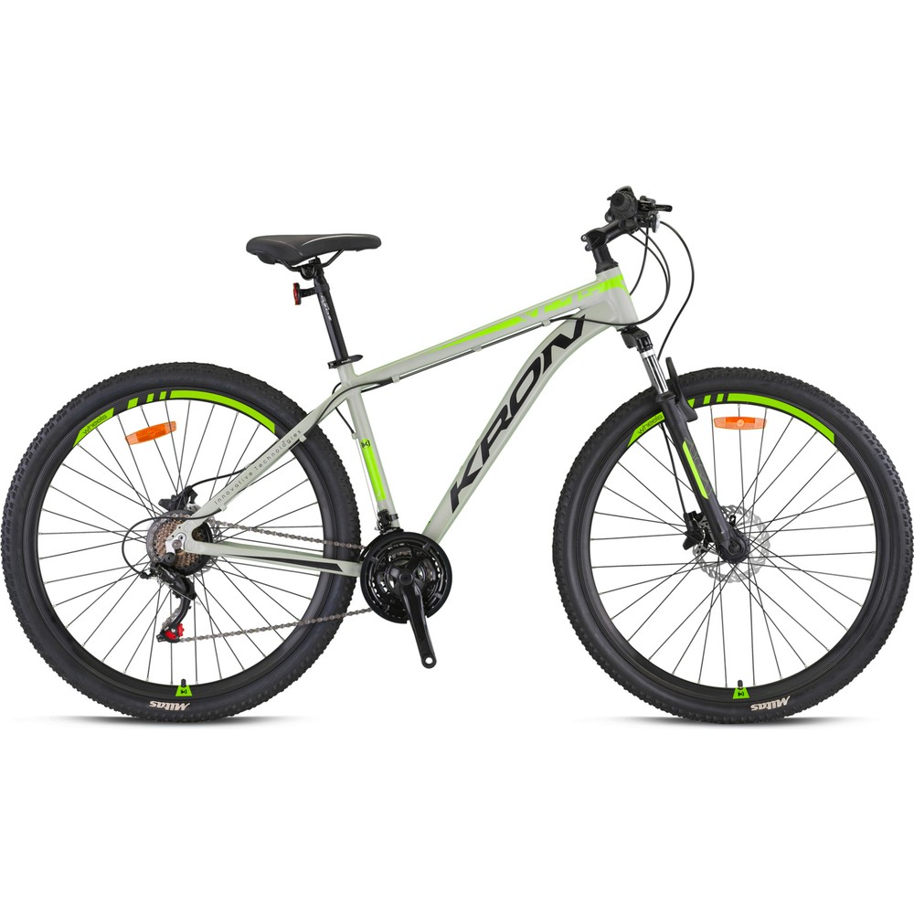 Kron Xc 75 -26" Mtb - 15' 21 Vites H.dısc Mat Bej-Neon Sarı/füme KRN23-130