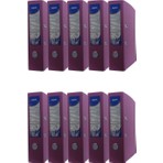 Noki Geniş Plastik Klasör (56411-070) Pembe 10 Lu Paket