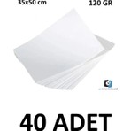Keskin Color 40 Adet   Dokusuz Schoeller  Resim Kağıdı 35 x 50 cm 120 gr
