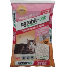 Agrobit Cat Bebek Pudrası Kedi Kumu Doğal Bentonit İnce Taneli 10 Lt  6602-09