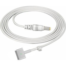 Wozlo Apple Magsafe 2 T-Tipi To 5.5*2.5mm MacBook Air Pro Adaptör Şarj Kablosu - 1.8m