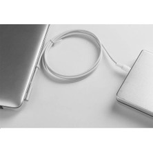 Wozlo Apple Magsafe1 L-Tipi To 5.5*2.5mm Macbook Air Pro Adaptör Kablosu - 1.7m