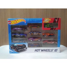 Hot Wheels 10 Lu Metal Araba Seti 684173-A