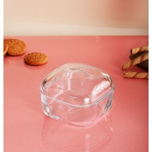 Paşabahçe Cam Plus Kapaklı Saklama Kabı 395 Cc  96887