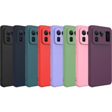 Case 4U Xiaomi Mi 11 Ultra Kılıf Kamera Korumalı Içi Kadife Logosuz Mara Lansman Silinebilir Arka Kapak Açık Yeşil