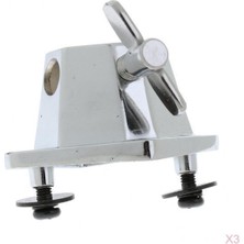 St Sports 3 Davul Bacak Braketi Desteği Dayanıklı Pratik Davul 7X5CM Seti (Yurt Dışından)