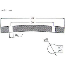 St Sports Tremolo Sistemi Için 4 mm Elektrikli Gitar Headstock Dize Tutucu Çubuğu 4  Adet (Yurt Dışından)