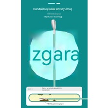 Soulada Paslanmaz Çelik Kulak Temizleme Çubuğu 6 Adet Set Taşınabilir Spiral Çocuk Kulak Temizleme Çubuğu Seti Kulak Toplama Aracı Pu Deri Çanta Ambalajı Kauçuk Tüp Ambalajı (Yurt Dışından)
