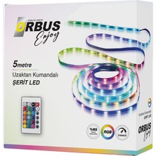 ORBUS - Uzaktan Kumandalı Şerit LED 5 Metre