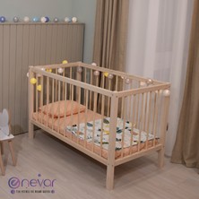 Decolove Montessori Ahşap Bebek Yatağı