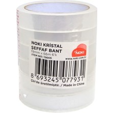 Noki 18 Adet 19X66 Şeffaf Kristal Bant Para Bandı