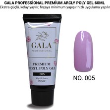 Gala Professi̇onal Gala Premium Arcly Poly Jel 60 Ml No:5