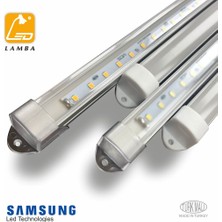 Lambaled Mutfak Tezgahı LED Aydınlatma 100 cm Günışığı Buzlu Camlı