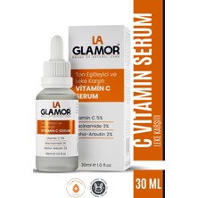 Laglamor Cilt Aydınlatıcı ve Leke Karşıtı (%5 Vitamin C %3 Niacinamide %2 Alpha – Arbutin)  C Vitamin Serum 30 ml