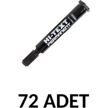 Noki Hi-Text 72 Adet  830PB Yuvarlak Uç  Permanent Kalem Koli Kalemi