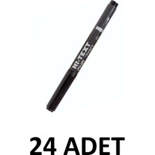 Noki Hi-Text 24 Adet  Ohp  Asetat Kalemi Siyah 780-SM  S  Ince Uçlu Permanent