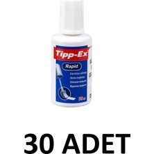 Tipp-Ex 30 Adet Sıvı Silici Daksil 20ML  Sünger Uç