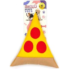Eurodog Puppy Pet Toys Pizza Şeklinde Köpek Oyuncağı